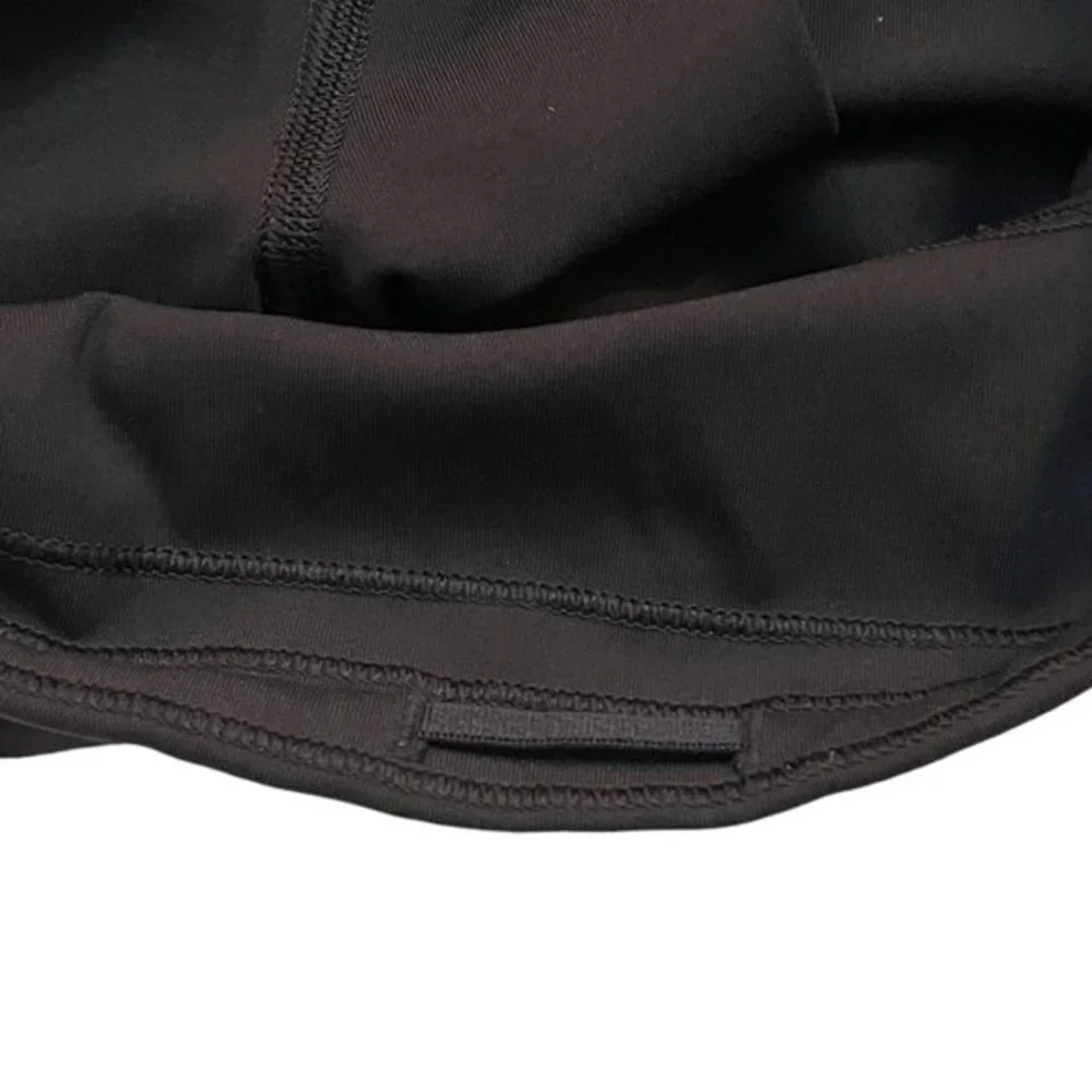 Lululemon Train Times Cropped Active Workout Leggings in Black Size 6